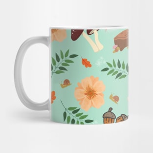 Autumn themed pattern Mug